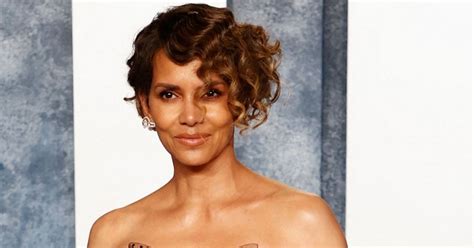 halle berrys tits|Halle Berry, 56, strips completely NUDE as fans rush to。